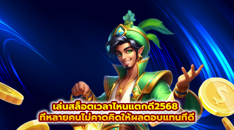 เล่นสล็อตเวลาไหนแตกดี2568